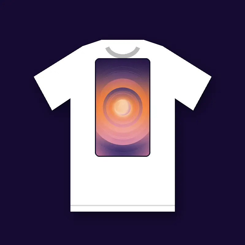 Cosmic Drift matching tee