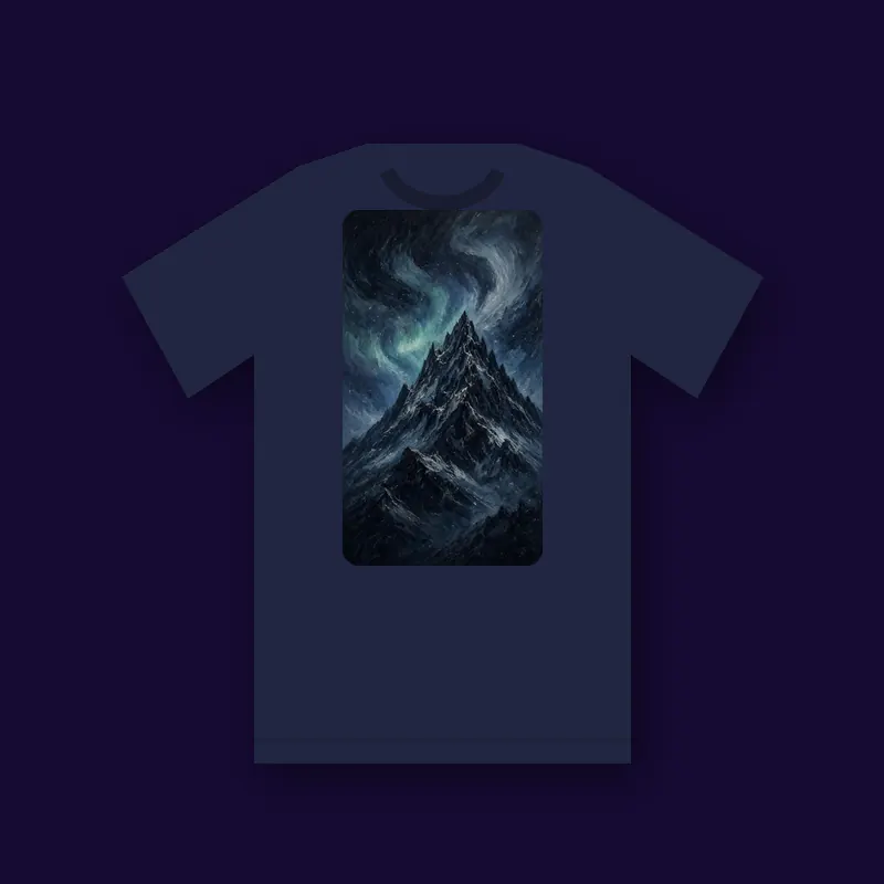 Storm Peak matching tee