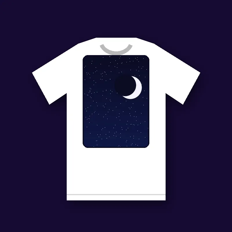 Night Surf matching tee