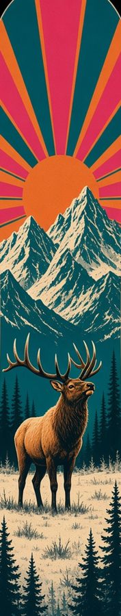 Elk Bugle flat artwork