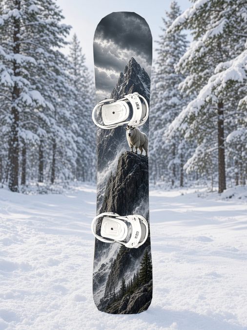 Storm Goat snowboard wrap