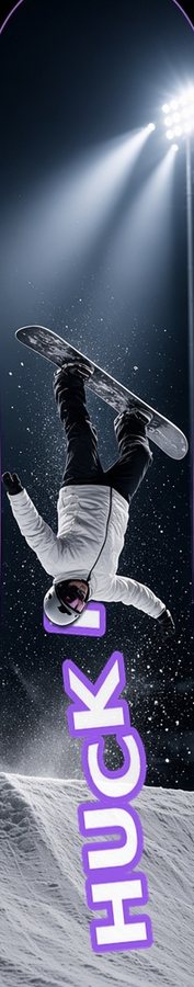 Huck It Night Backflip flat artwork