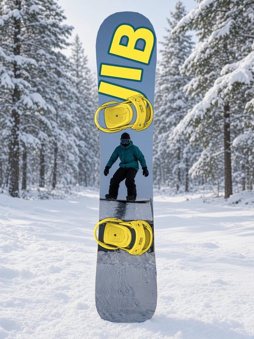 Jib Box Blue Hour snowboard wrap