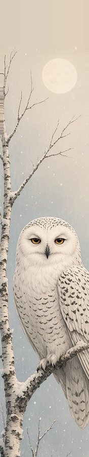 Snow Owl Spirit flat artwork