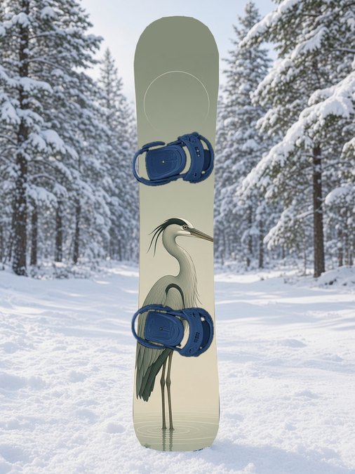 Sage Heron Spirit snowboard wrap