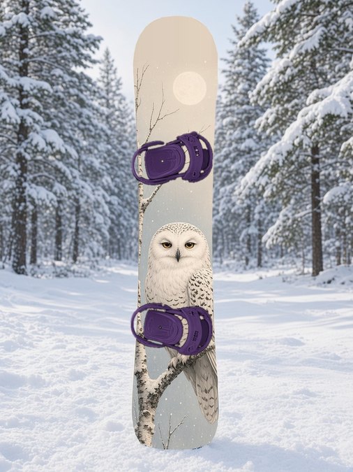 Snow Owl Spirit snowboard wrap