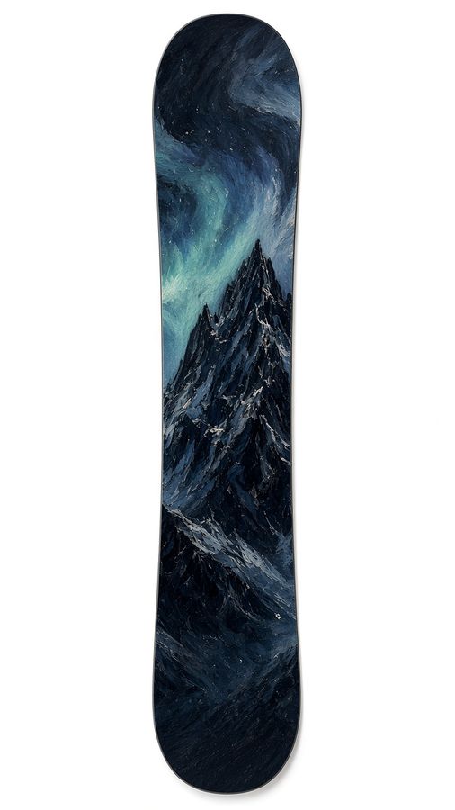 Storm Peak snowboard wrap